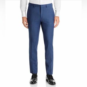 Hugo Boss Men's Elegant Blue Suit Trousers